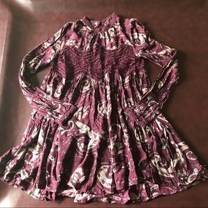 NWT Free People dress with open back